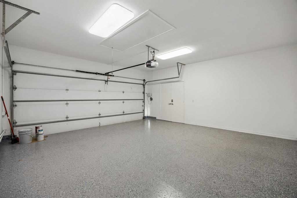 New epoxy floors and 2 e-chargers