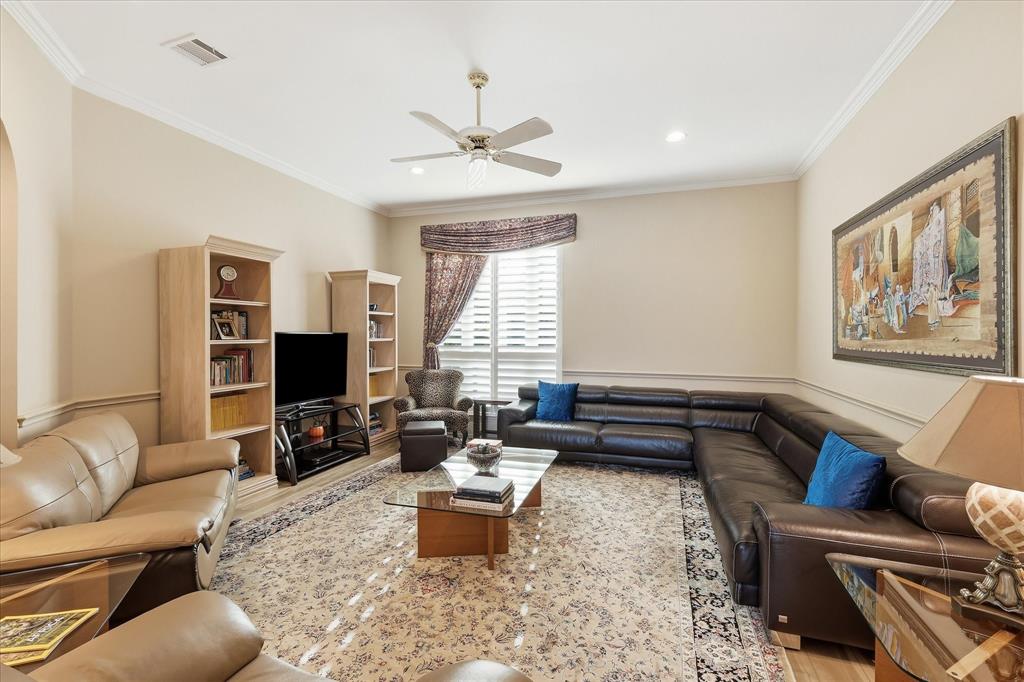 Living area #2 on the main level is great for family movie night!