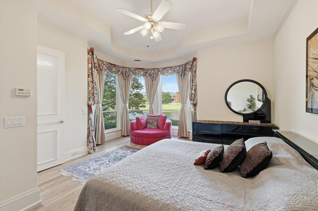 Primary suite features a sitting area