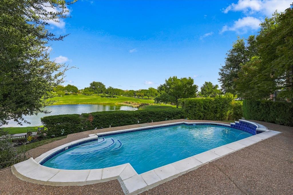 Tranquil views from the back patio