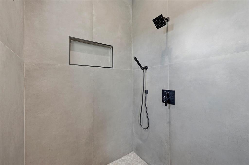 Primary bathroom - large, free standing shower