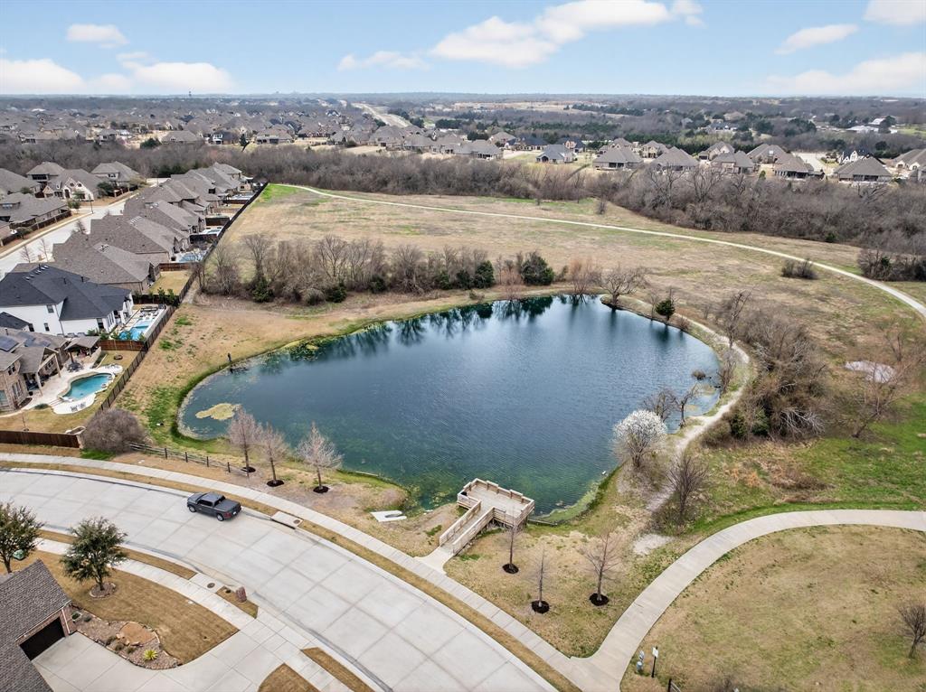 Fishing pond steps away from home