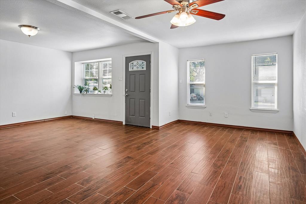 Combination Living and Dining Area