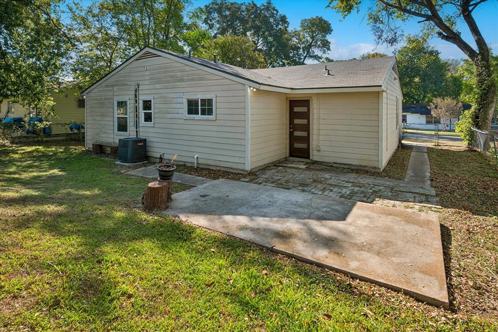 Rear View of Home and Patio