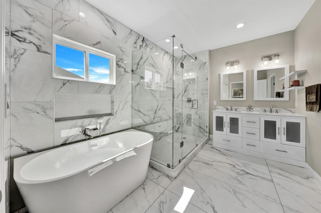 Primary Bathroom - Separate Shower and Tub