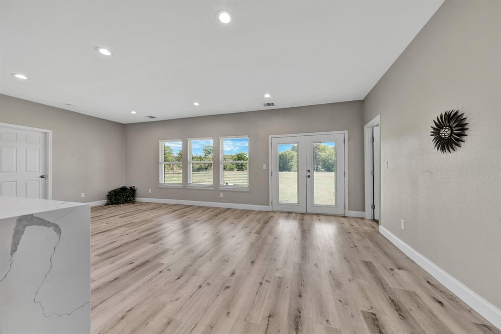 Family Room with Kitchen