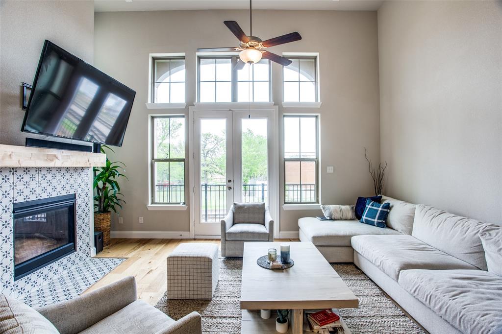 Living room with natural light Living room with natural light