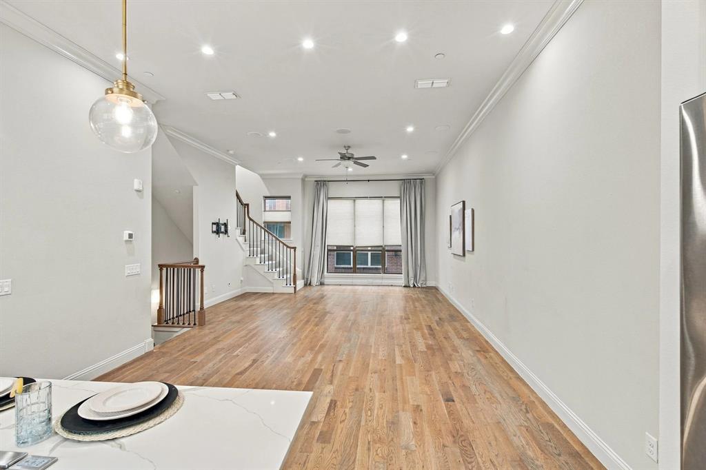 Living room on second level