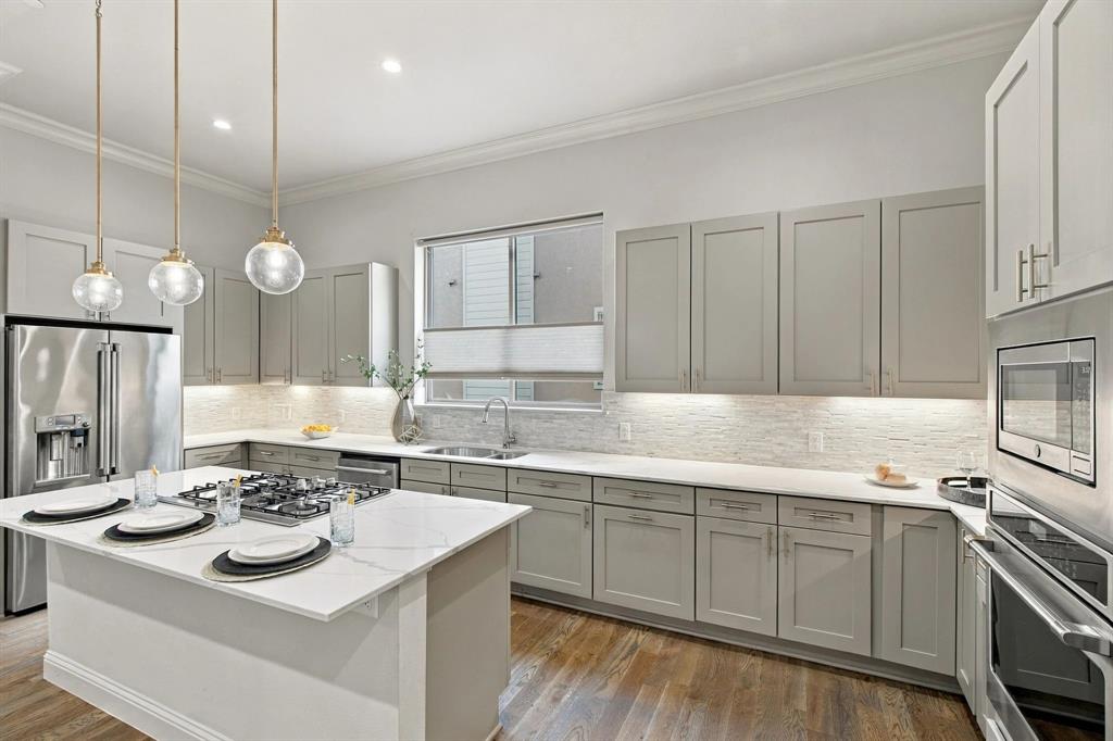 kitchen on second level