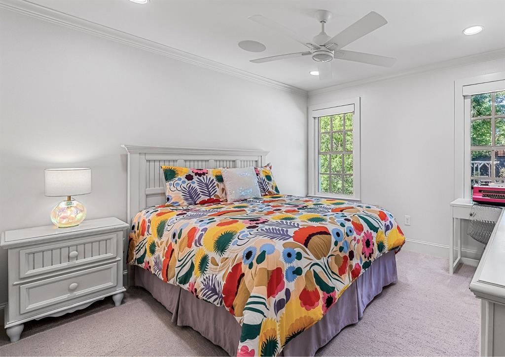 bedroom #4 of 4 - upstairs has private ensuite and large closet