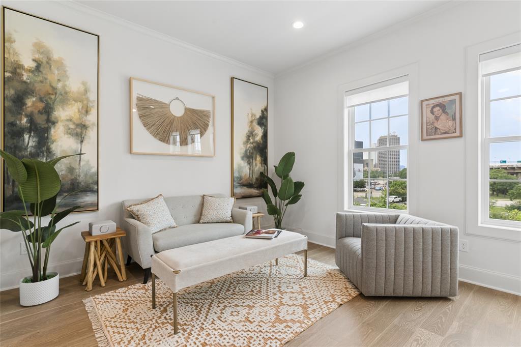Image of model home with similar layout.