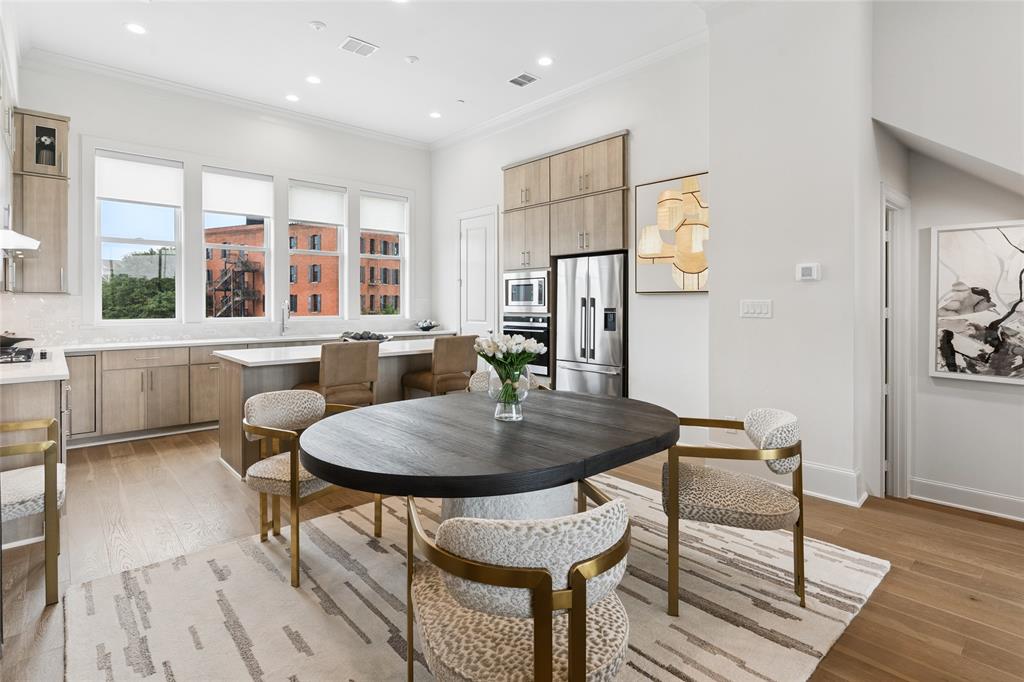 Image of model home with similar layout.