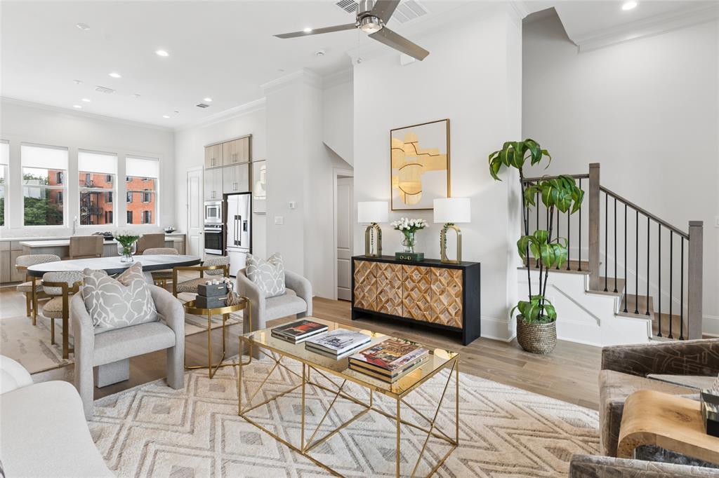 Image of model home with similar layout.