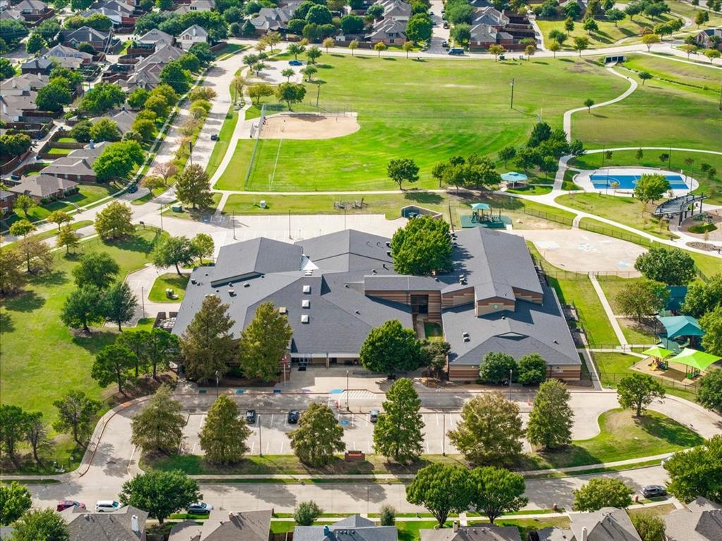 Johnson Elementary school with park grounds for the community