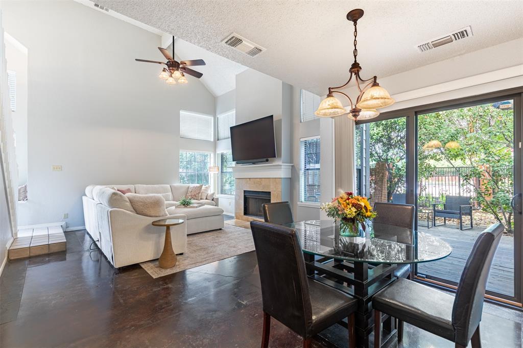 Open floor plan
