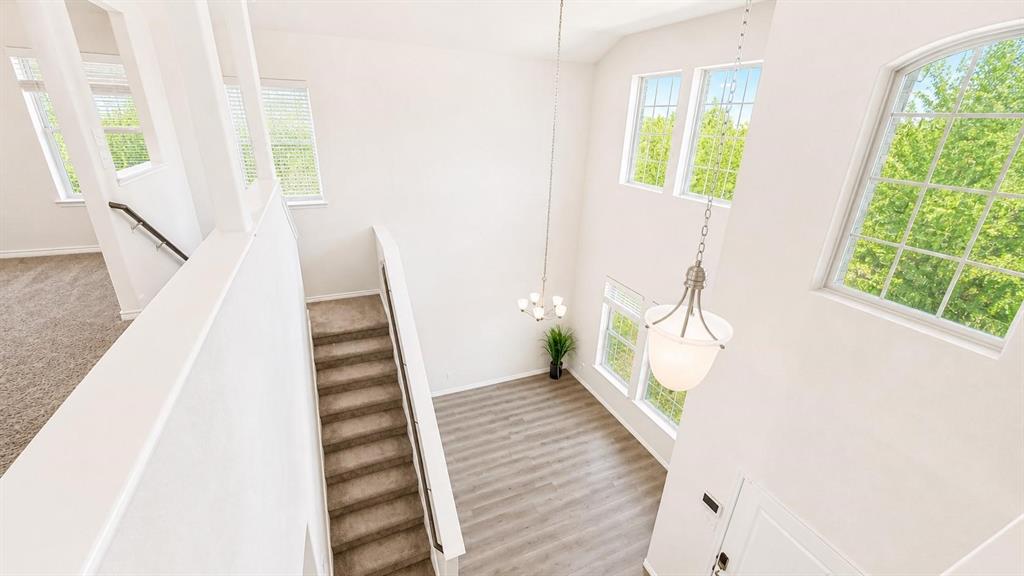 View overlooking entry floor