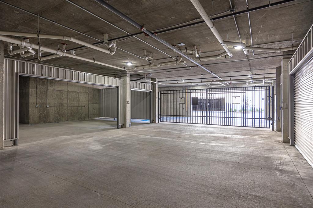 The private, oversized garage is unique and offers space for 3-cars AND the golf cart