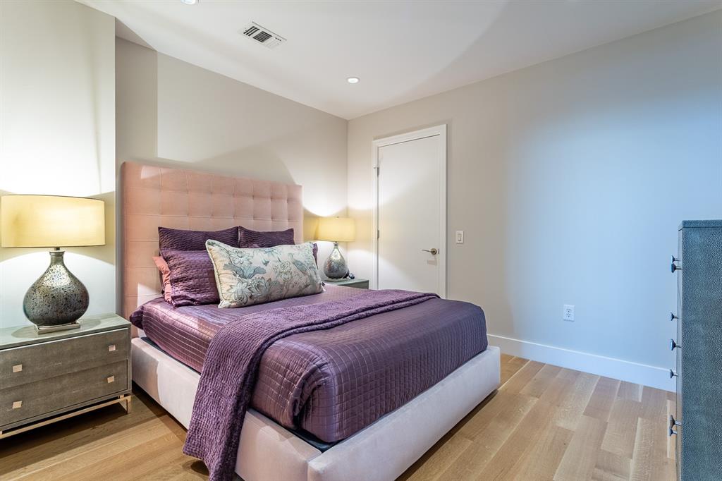 Guest Bedroom is split & has 2 closets.
