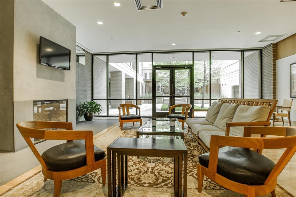 Another entertaining space for residents and adjacent to conference room.