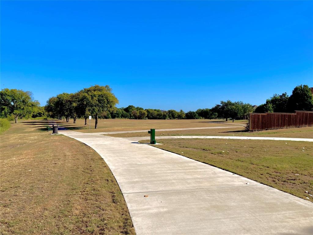 Plano's Legacy Trail just 1 block away!