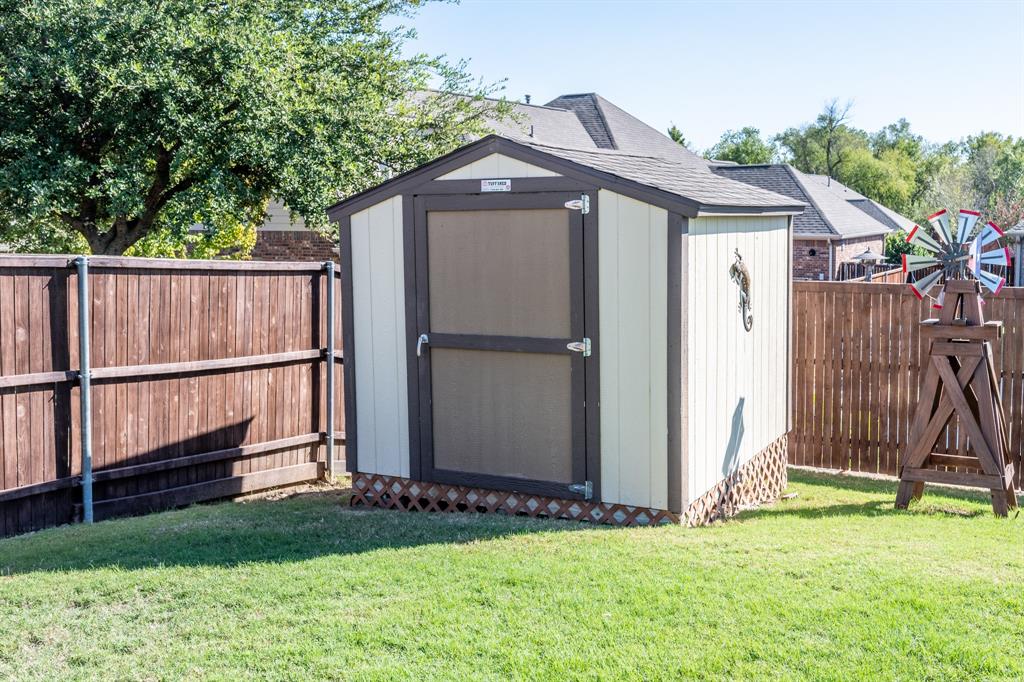 Shed for extra storage