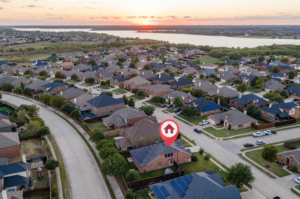 Close to Lake Lewisville, trails and the community pool.