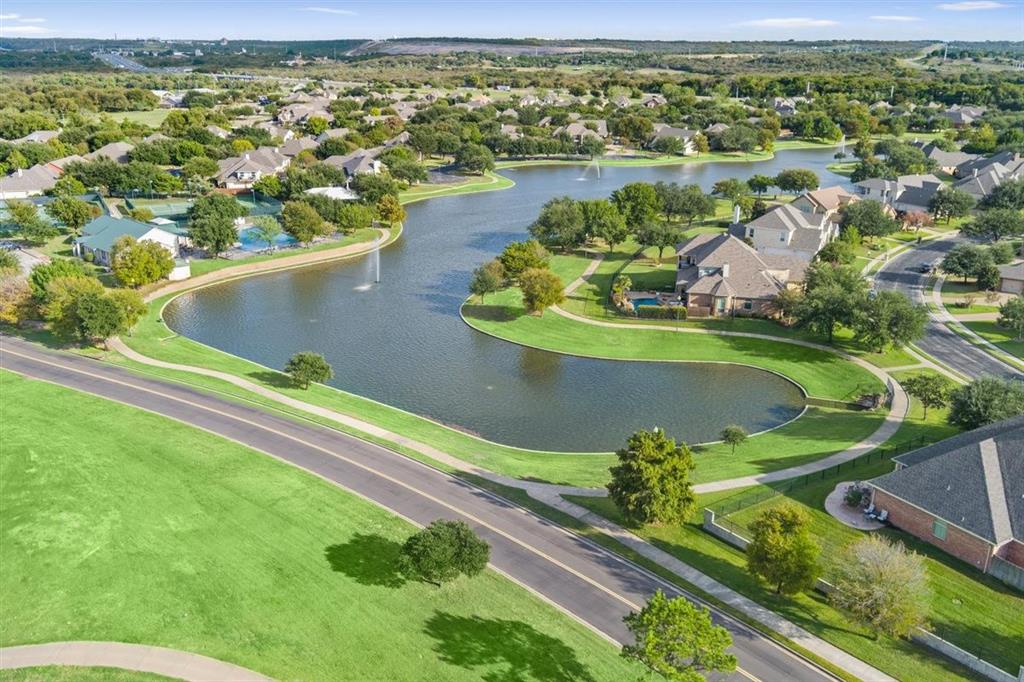View of community lake