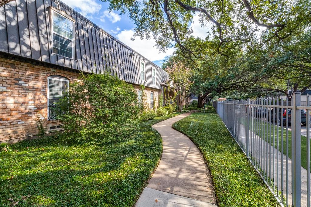 Walkway to condo