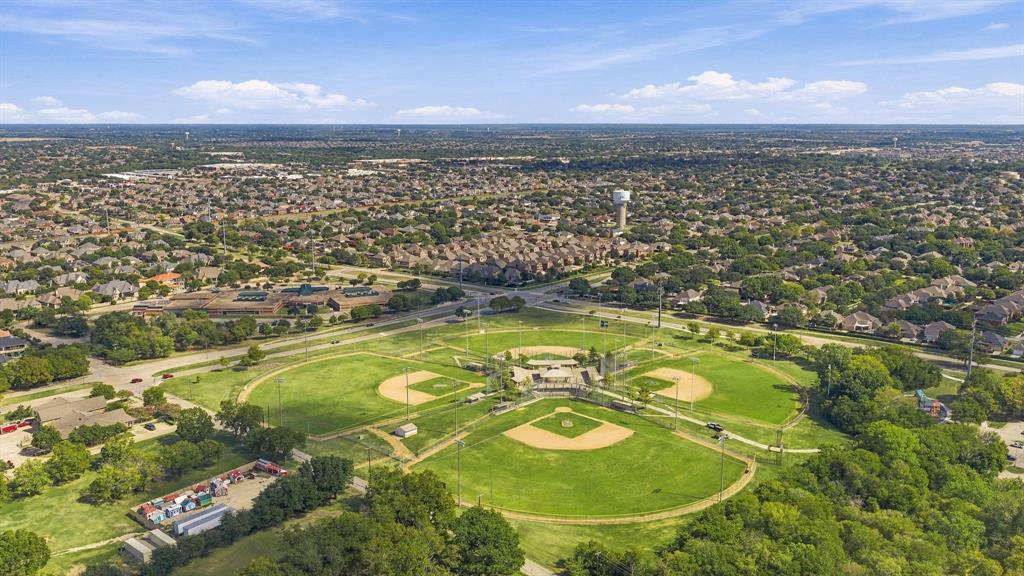 Nearby Breckinridge Park ball fields