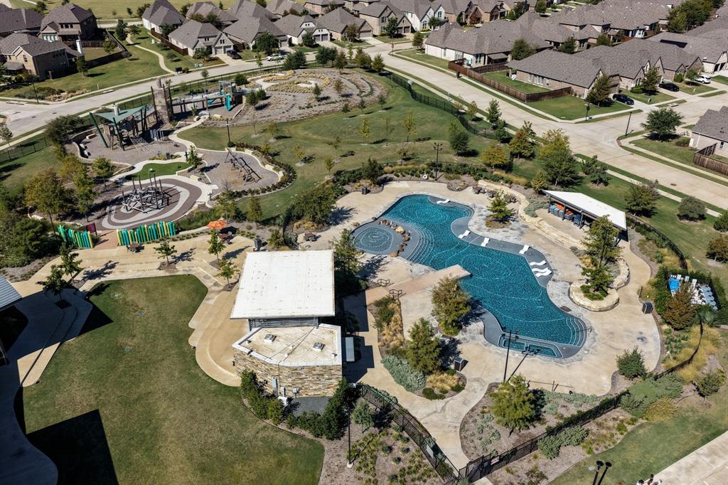 Neighborhood amenity center.