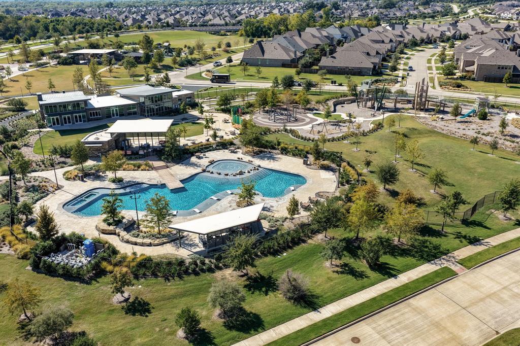 One of 2 neighborhood pools.