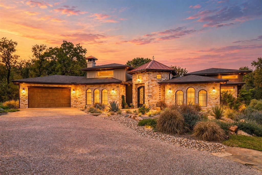 Twilight picture of Front of 505 Shady Branch Court