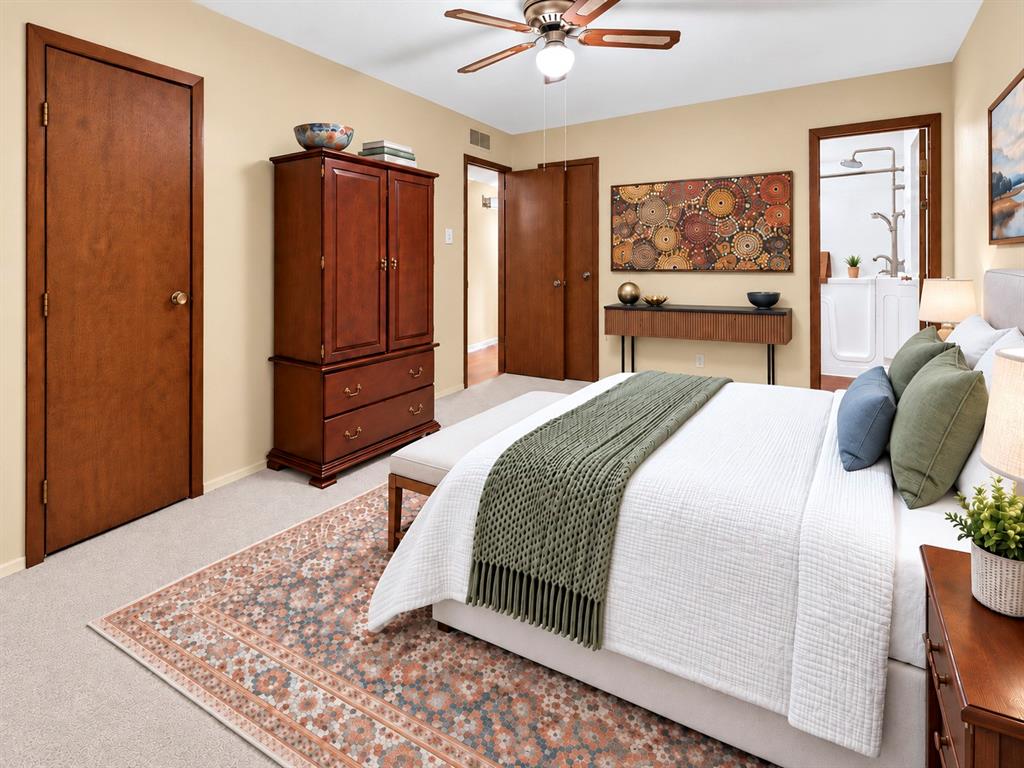 Virtually Staged - Primary Bedroom