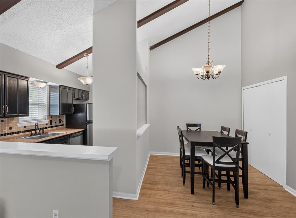 Dining Room with Kitchen Entrance