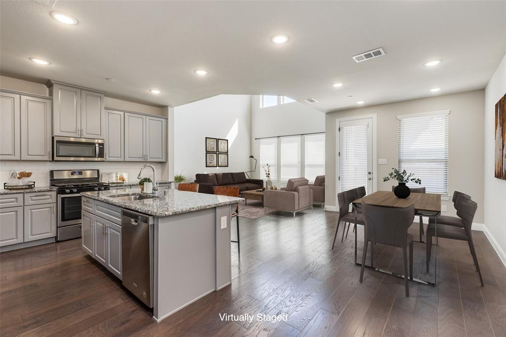 Virtually Staged to show furniture placement and layout.