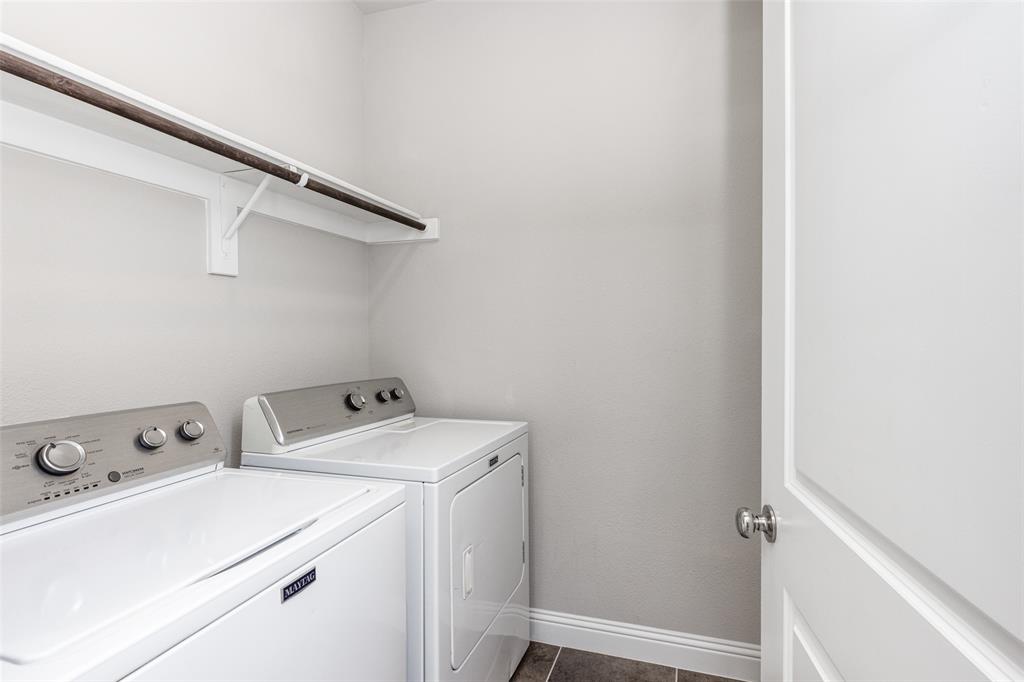 Located Upstairs with all the bedrooms.