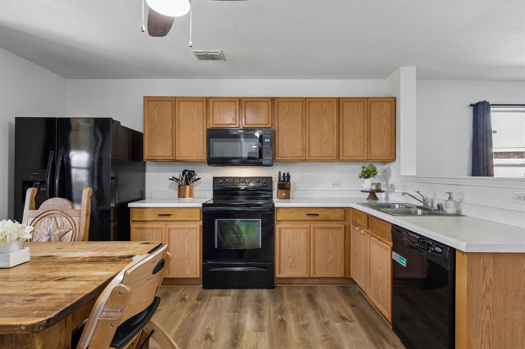 Another view of the kitchen showing off the great storage throughout.