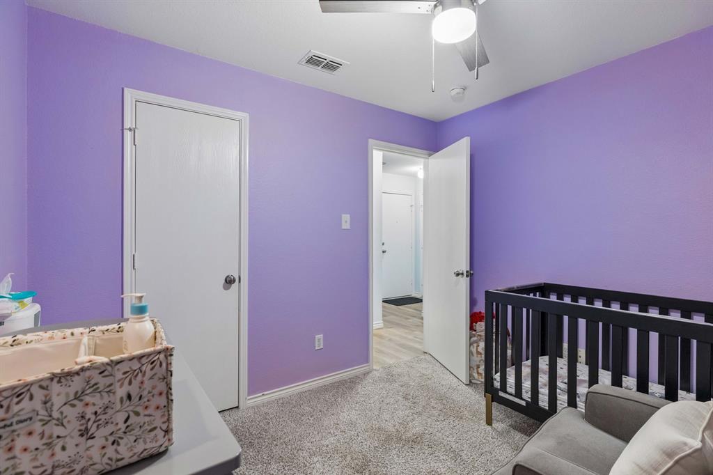 Another view of the secondary bedroom.