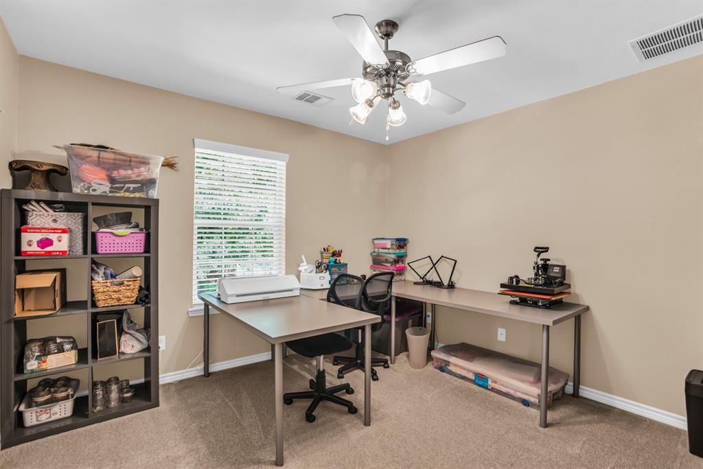 Bedroom 1 -  Upstairs - Currently used as a craft room