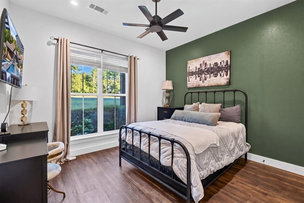 Bedroom Three with Jack and Jill Bath. Main Residence.