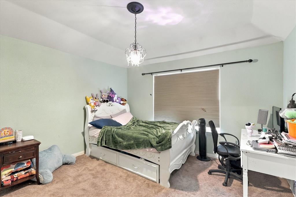 Upstairs spare bedroom #2.