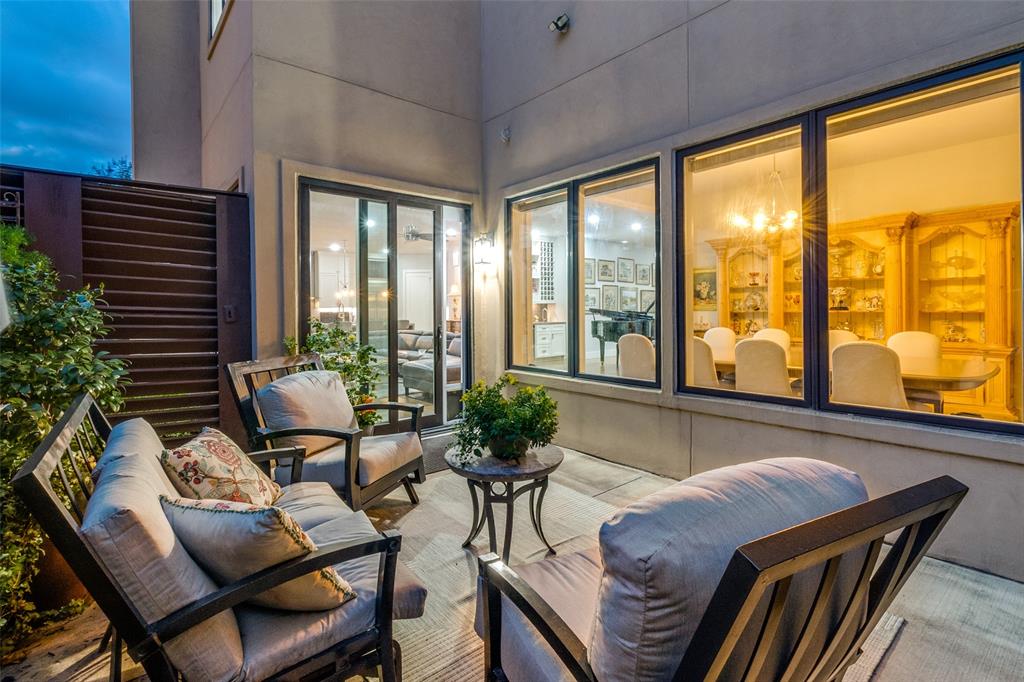 Back Patio off first floor living room