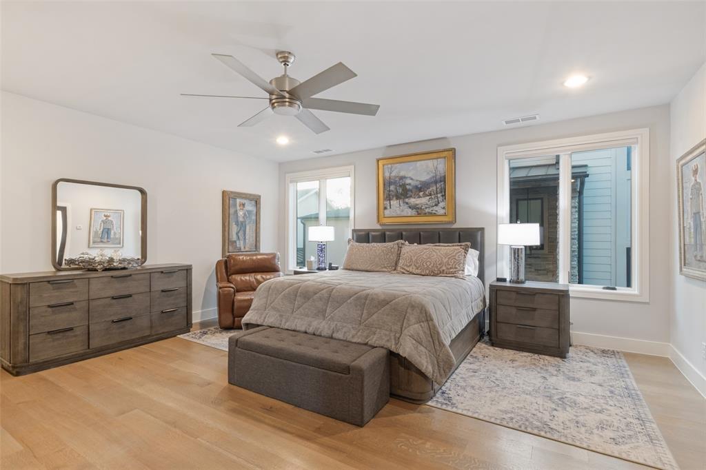 Primary Bedroom on Second Floor