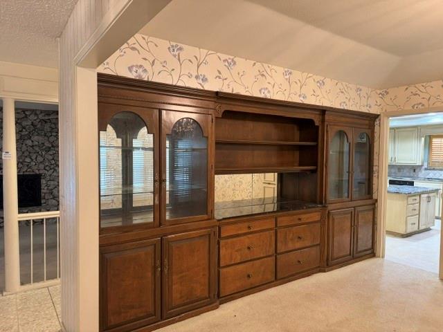 Beautiful built-in in the formal dining room