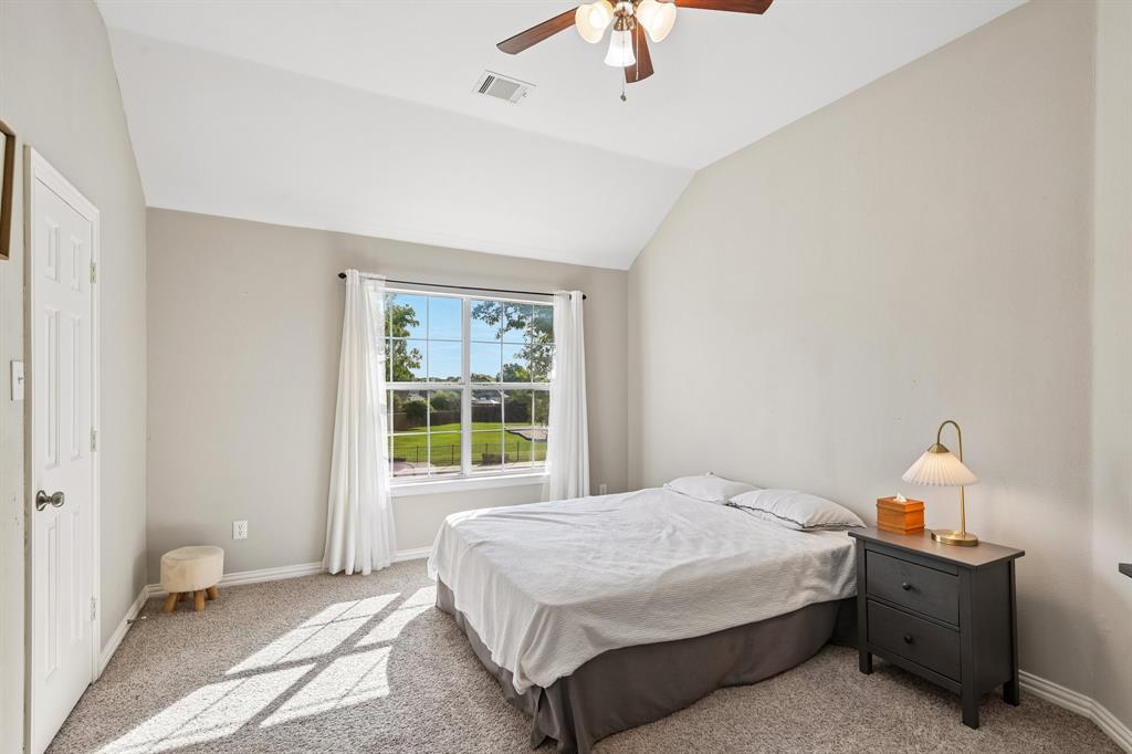 Upstairs Bedroom with Jack and Jill Bathroom