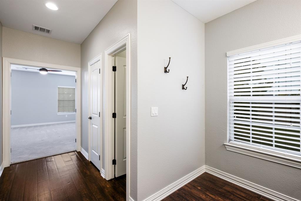 Private water closet.