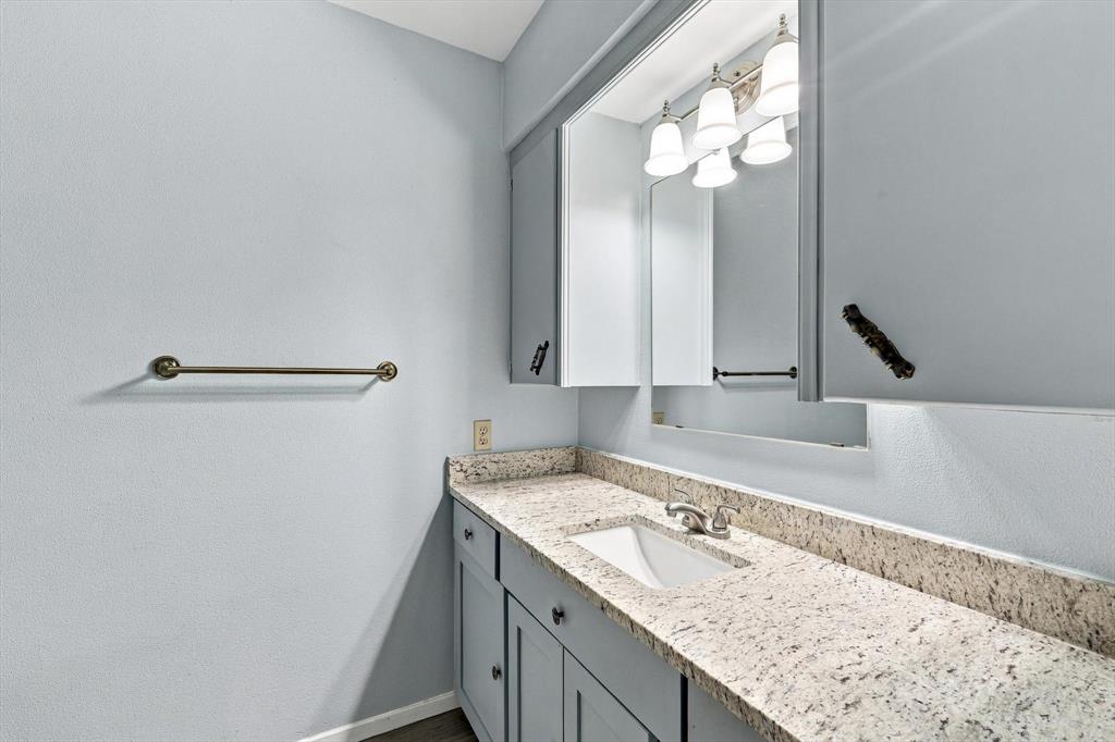 Located between the two secondary bedrooms