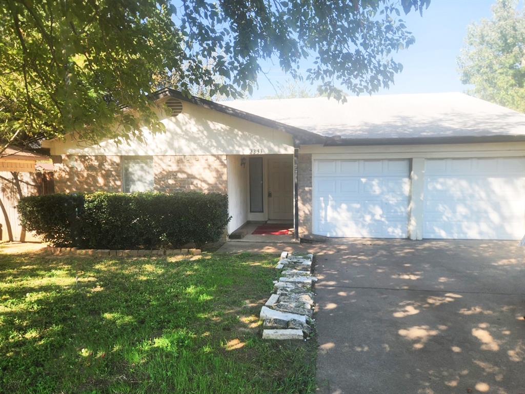 Front of property