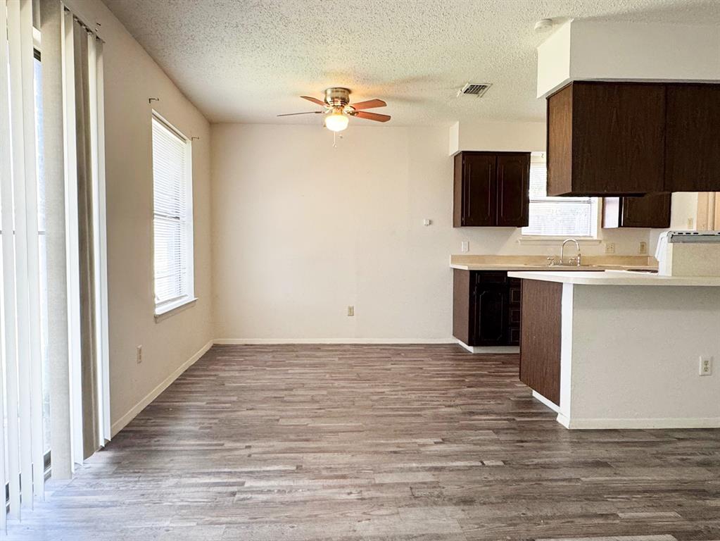 View of dining room from living room