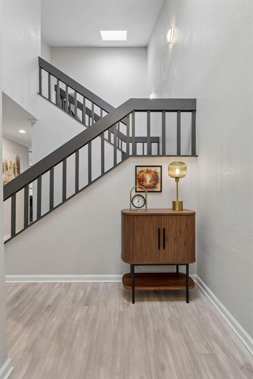 Spacious entry